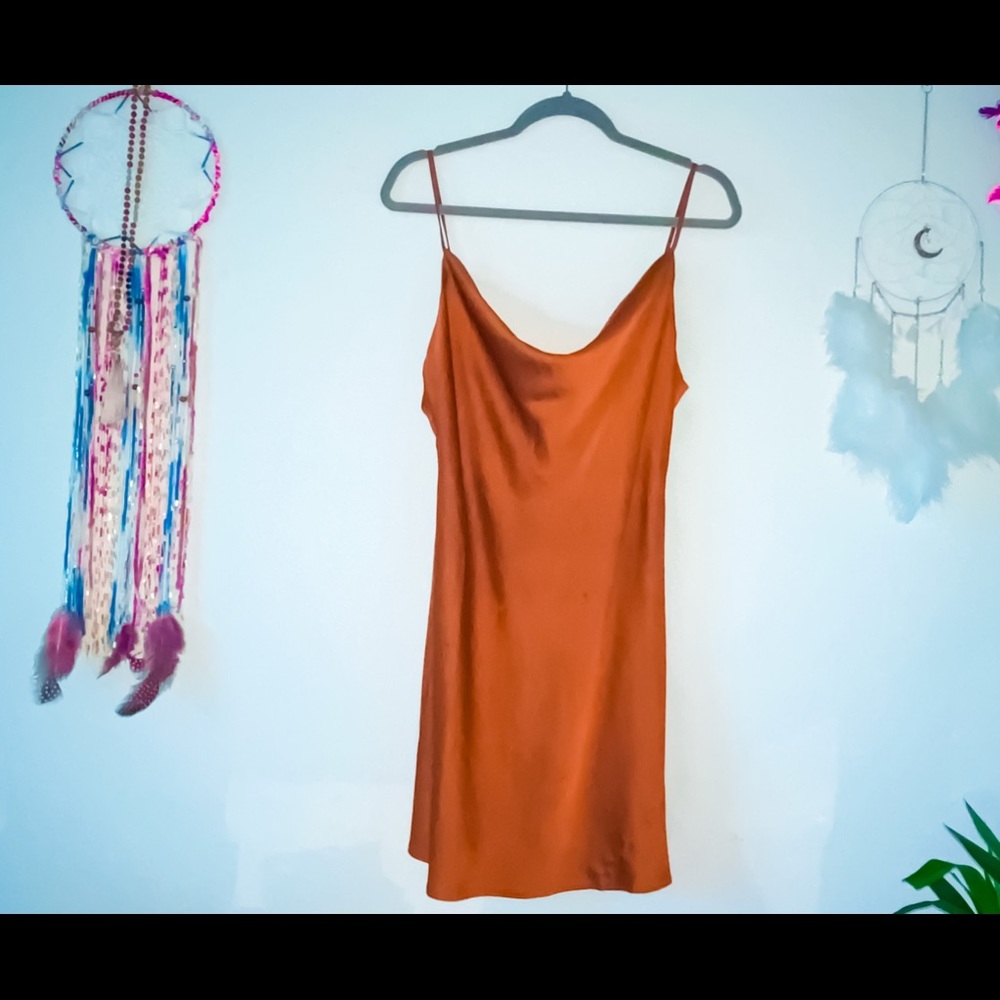 Beautiful, silk mini dress from UO